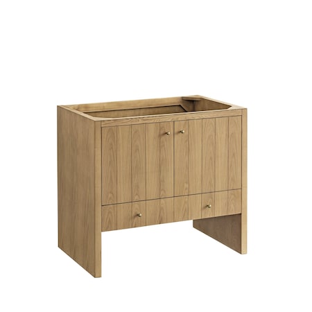 James Martin Vanities Hudson 36in Single Vanity Cabinet, Light Natural Oak 435-V36-LNO
